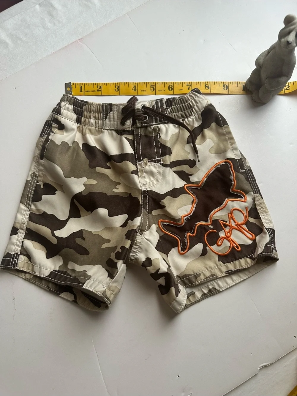 Baby Gap Camo Shark Swim Trunks 6-12 Months